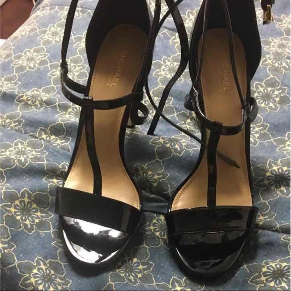 Black Michael Kors heels